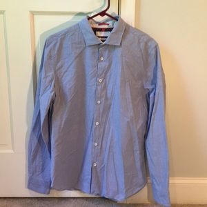 Denim and Flowers slim fit long sleeve Large